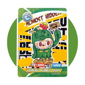 Labubu Game Collection Trading Card (WW02): Monster Cactus, LABU-002